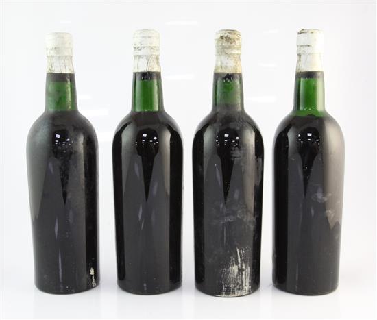 Four bottles of Warre 1955,